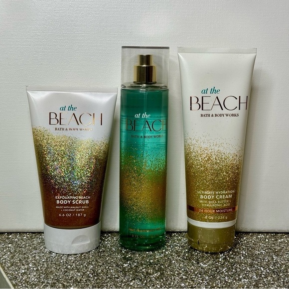 Bath and Body Works At The Beach Body Care Gift Set NWT - Picture 2 of 4